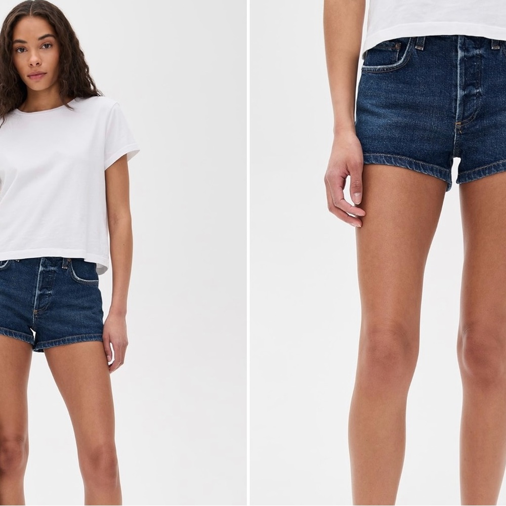 Agolde Los Angeles Ridley Jean Shorts